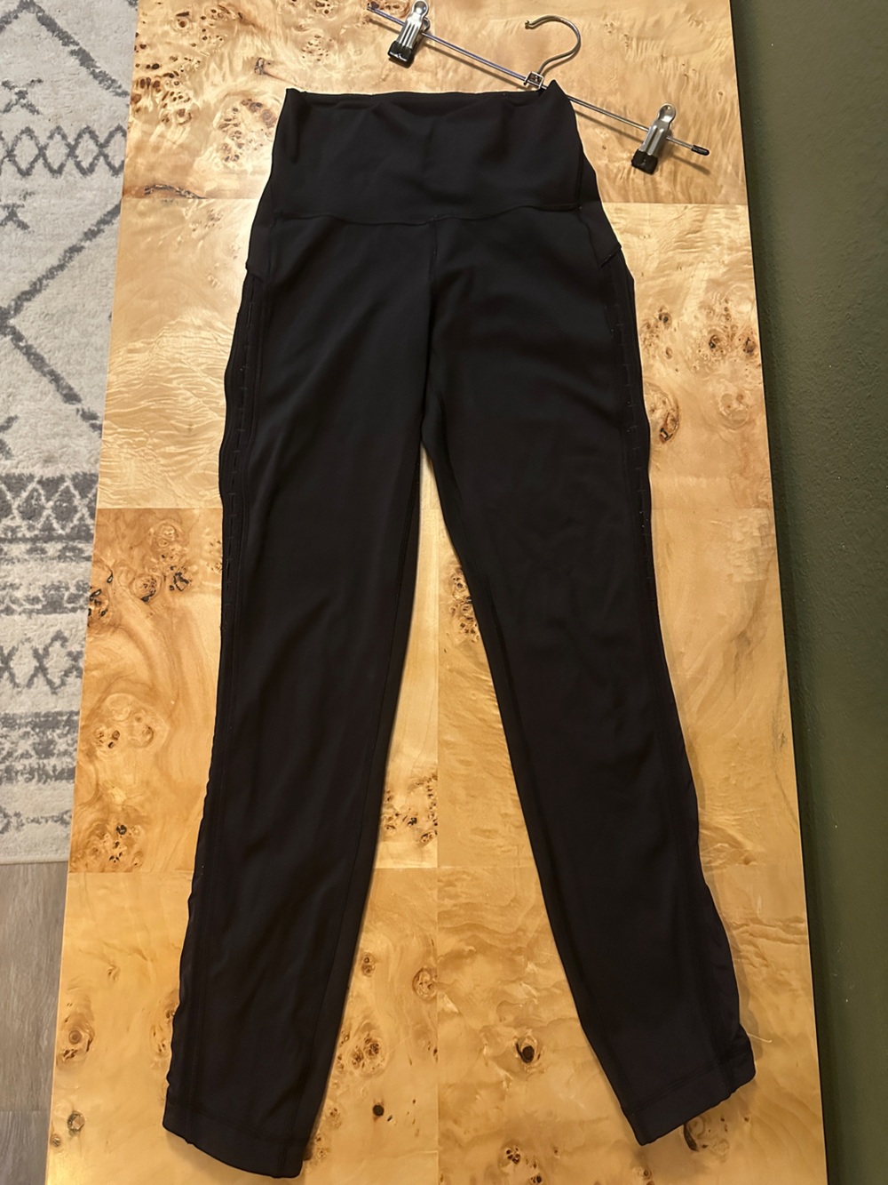 Black Lululemon Leggings sz 6